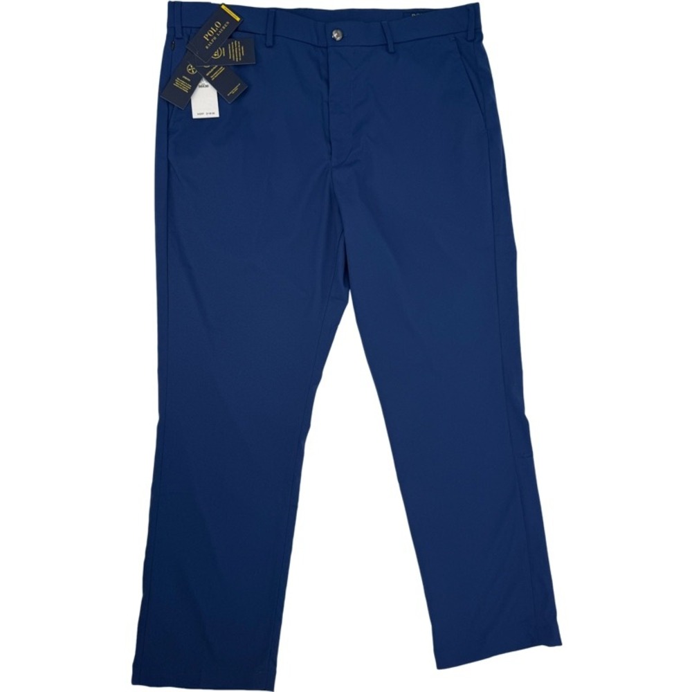 POLO RALPH LAUREN NEW 38x30 Performance Golf Pants Blue Stretch Wicking Trousers
